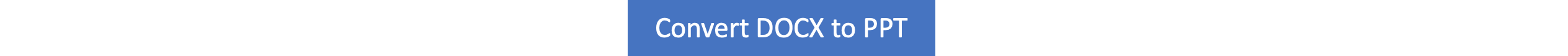 DOCX vers PPT